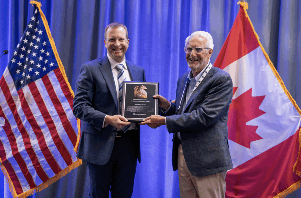 Soaring Eagles 2026 Service Award recipient Andrew Kalnow