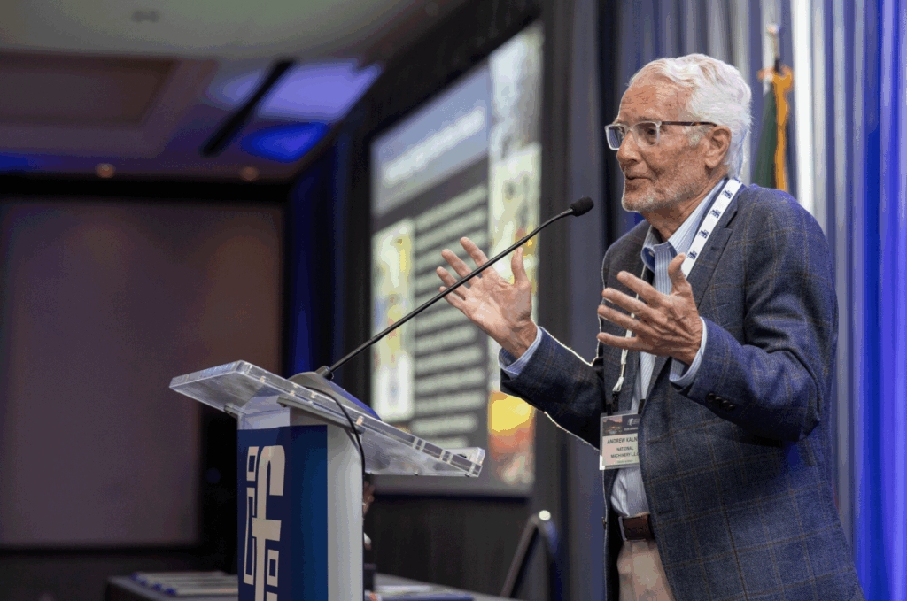 Service Award recipient Andrew Kalnow at IFI Annual Spring Meeting